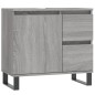 vidaXL Armario de baño madera contrachapada gris Sonoma 65x33x60 cm vidaXL Armario de baño madera contrachapada gris Sonoma 65x33x60 cm