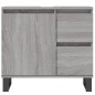 vidaXL Armario de baño madera contrachapada gris Sonoma 65x33x60 cm vidaXL Armario de baño madera contrachapada gris Sonoma 65x33x60 cm