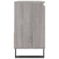 vidaXL Armario de baño madera contrachapada gris Sonoma 65x33x60 cm vidaXL Armario de baño madera contrachapada gris Sonoma 65x33x60 cm