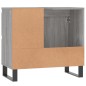 vidaXL Armario de baño madera contrachapada gris Sonoma 65x33x60 cm vidaXL Armario de baño madera contrachapada gris Sonoma 65x33x60 cm