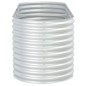 vidaXL Arriate de acero galvanizado plateado 240x80x81 cm vidaXL Arriate de acero galvanizado plateado 240x80x81 cm