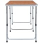 vidaXL Mesa de camping plegable de aluminio 180x60 cm vidaXL Mesa de camping plegable de aluminio 180x60 cm