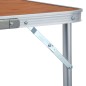 vidaXL Mesa de camping plegable de aluminio 180x60 cm vidaXL Mesa de camping plegable de aluminio 180x60 cm