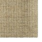 vidaXL Alfombra de sisal natural verde 80x200 cm