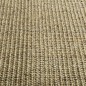 vidaXL Alfombra de sisal natural verde 80x200 cm