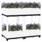 vidaXL Arriate polipropileno 80x40x71 cm vidaXL Arriate polipropileno 80x40x71 cm
