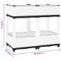 vidaXL Arriate polipropileno 80x40x71 cm vidaXL Arriate polipropileno 80x40x71 cm