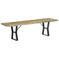 vidaXL Banco de madera maciza reciclada 160 cm vidaXL Banco de madera maciza reciclada 160 cm