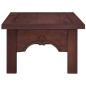 vidaXL Mesa de centro clásica madera maciza caoba marrón 100x50x30 cm vidaXL Mesa de centro clásica madera maciza caoba marrón 100x50x30 cm