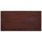 vidaXL Mesa de centro clásica madera maciza caoba marrón 100x50x30 cm vidaXL Mesa de centro clásica madera maciza caoba marrón 100x50x30 cm