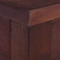 vidaXL Mesa de centro clásica madera maciza caoba marrón 100x50x30 cm vidaXL Mesa de centro clásica madera maciza caoba marrón 100x50x30 cm