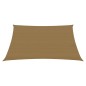 vidaXL Toldo de vela HDPE gris taupe 160 g/m² 3/4x3 m vidaXL Toldo de vela HDPE gris taupe 160 g/m² 3/4x3 m