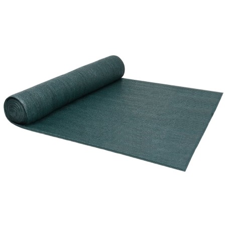 vidaXL Red de privacidad HDPE verde 1x50 m 150 g/m²