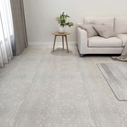 vidaXL Lamas para suelo autoadhesivas 55 uds PVC 5,11 m² gris claro