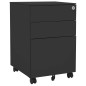 vidaXL Armario archivador acero gris antracita 39x45x60 cm