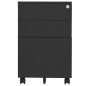 vidaXL Armario archivador acero gris antracita 39x45x60 cm