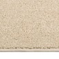 vidaXL Alfombra de pelo corto beige 80x150 cm vidaXL Alfombra de pelo corto beige 80x150 cm