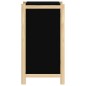 vidaXL Aparador de madera contrachapada negro 62x38x70 cm vidaXL Aparador de madera contrachapada negro 62x38x70 cm