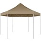 vidaXL Carpa plegable emergente hexagonal 3,6x3,1 m taupé 220g/m²