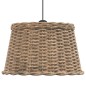 vidaXL Pantalla para lámpara de techo mimbre marrón Ø45x28 cm vidaXL Pantalla para lámpara de techo mimbre marrón Ø45x28 cm