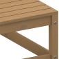 vidaXL Sofá de esquina de jardín marrón miel madera maciza de pino vidaXL Sofá de esquina de jardín marrón miel madera maciza de pino