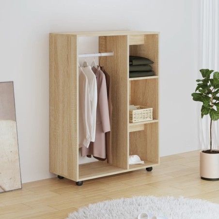 vidaXL Armario madera de ingeniería color roble Sonoma 80x40x110 cm
