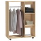 vidaXL Armario madera de ingeniería color roble Sonoma 80x40x110 cm vidaXL Armario madera de ingeniería color roble Sonoma 80x40x110 cm