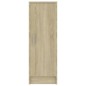 vidaXL Mueble zapatero de aglomerado roble Sonoma 32x35x92 cm vidaXL Mueble zapatero de aglomerado roble Sonoma 32x35x92 cm