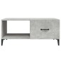 vidaXL Mesa de centro madera contrachapada gris hormigón 90x50x40 cm vidaXL Mesa de centro madera contrachapada gris hormigón 90x50x40 cm