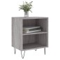 vidaXL Mesita de noche madera de ingeniería gris Sonoma 40x30x50 cm vidaXL Mesita de noche madera de ingeniería gris Sonoma 40x30x50 cm
