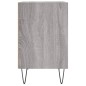 vidaXL Mesita de noche madera de ingeniería gris Sonoma 40x30x50 cm vidaXL Mesita de noche madera de ingeniería gris Sonoma 40x30x50 cm
