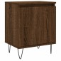 vidaXL Mesita de noche madera de ingeniería roble marrón 40x30x50 cm vidaXL Mesita de noche madera de ingeniería roble marrón 40x30x50 cm