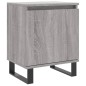 vidaXL Mesita de noche madera de ingeniería gris Sonoma 40x30x50 cm vidaXL Mesita de noche madera de ingeniería gris Sonoma 40x30x50 cm