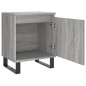 vidaXL Mesita de noche madera de ingeniería gris Sonoma 40x30x50 cm vidaXL Mesita de noche madera de ingeniería gris Sonoma 40x30x50 cm