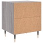 vidaXL Mesita de noche madera de ingeniería gris Sonoma 40x35x47,5 cm vidaXL Mesita de noche madera de ingeniería gris Sonoma 40x35x47,5 cm
