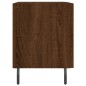 vidaXL Mesita de noche madera de ingeniería roble marrón 40x35x47,5 cm vidaXL Mesita de noche madera de ingeniería roble marrón 40x35x47,5 cm