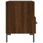 vidaXL Mesita de noche madera de ingeniería roble marrón 40x35x47,5 cm vidaXL Mesita de noche madera de ingeniería roble marrón 40x35x47,5 cm
