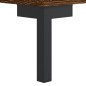 vidaXL Mesita de noche madera de ingeniería roble marrón 40x35x47,5 cm vidaXL Mesita de noche madera de ingeniería roble marrón 40x35x47,5 cm