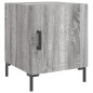 vidaXL Mesita de noche madera de ingeniería gris Sonoma 40x40x50 cm vidaXL Mesita de noche madera de ingeniería gris Sonoma 40x40x50 cm