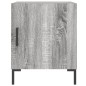 vidaXL Mesita de noche madera de ingeniería gris Sonoma 40x40x50 cm vidaXL Mesita de noche madera de ingeniería gris Sonoma 40x40x50 cm