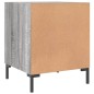 vidaXL Mesita de noche madera de ingeniería gris Sonoma 40x40x50 cm vidaXL Mesita de noche madera de ingeniería gris Sonoma 40x40x50 cm