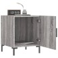 vidaXL Mesita de noche madera de ingeniería gris Sonoma 40x40x50 cm vidaXL Mesita de noche madera de ingeniería gris Sonoma 40x40x50 cm