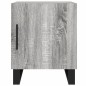 vidaXL Mesita de noche madera de ingeniería gris Sonoma 40x40x50 cm