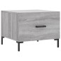 vidaXL Mesa de centro madera contrachapada gris Sonoma 50x50x40 cm vidaXL Mesa de centro madera contrachapada gris Sonoma 50x50x40 cm