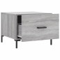 vidaXL Mesa de centro madera contrachapada gris Sonoma 50x50x40 cm vidaXL Mesa de centro madera contrachapada gris Sonoma 50x50x40 cm