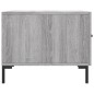 vidaXL Mesa de centro madera contrachapada gris Sonoma 50x50x40 cm vidaXL Mesa de centro madera contrachapada gris Sonoma 50x50x40 cm