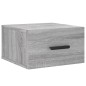 vidaXL Mesita de noche de pared color gris Sonoma 35x35x20 cm vidaXL Mesita de noche de pared color gris Sonoma 35x35x20 cm