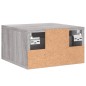 vidaXL Mesita de noche de pared color gris Sonoma 35x35x20 cm vidaXL Mesita de noche de pared color gris Sonoma 35x35x20 cm
