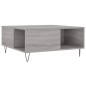 vidaXL Mesa de centro madera contrachapada gris Sonoma 80x80x36,5 cm vidaXL Mesa de centro madera contrachapada gris Sonoma 80x80x36,5 cm