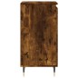 vidaXL Aparador madera de ingeniería roble ahumado 40x35x70 cm